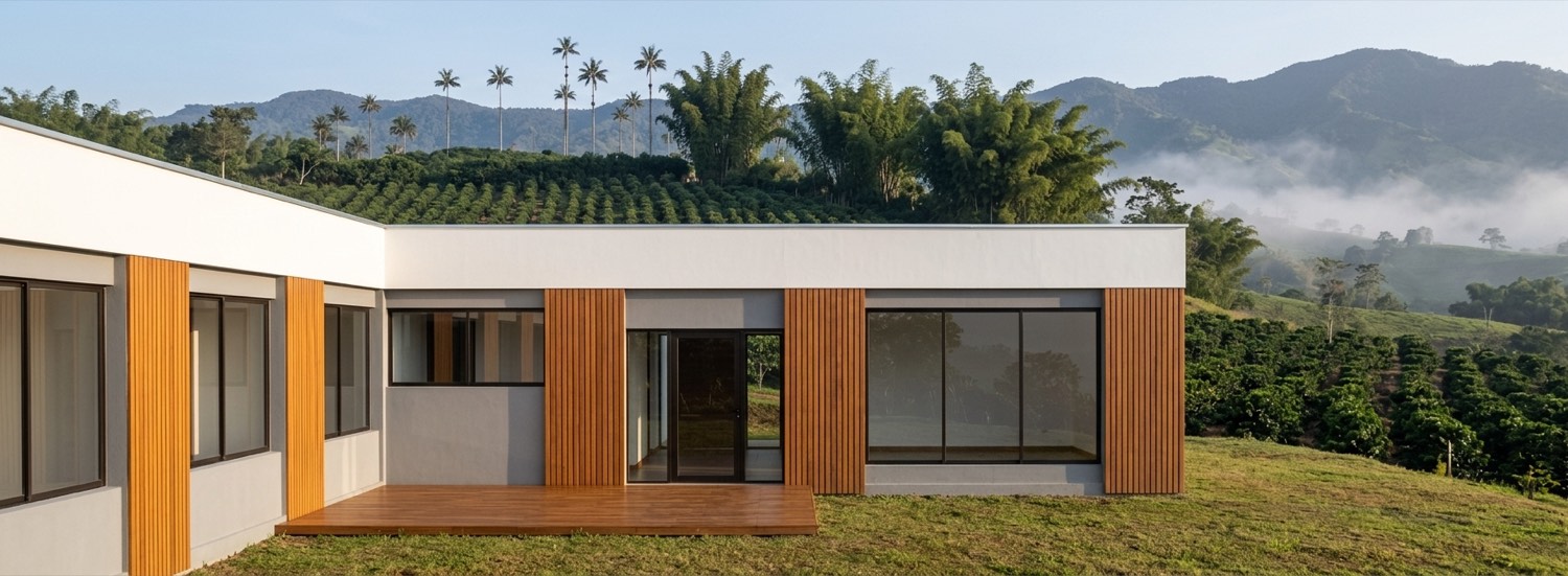 Casa modular campestre